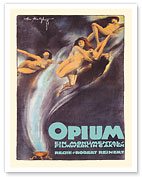 Opium - Directed by Robert Reinert - German Silent Film - c. 1919 - Fine Art Prints & Posters