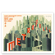 Metropolis - Diected by Fritz Lang - c. 1927 - Fine Art Prints & Posters