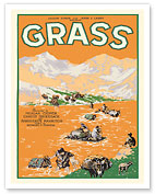 Grass - A Nation’s Battle For Life - Documentary Film of Bakhtiari Tribe in Persia - c. 1925 - Fine Art Prints & Posters