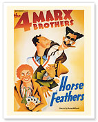 Horse Feathers - Starring The Marx Brothers - c. 1937 - Fine Art Prints & Posters
