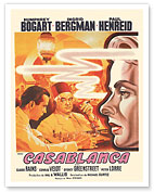 Casablanca - Starring Humphrey Bogart and Ingrid Bergman - c. 1942 - Fine Art Prints & Posters
