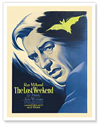 The Lost Weekend - Starring Ray Milland - Directed by Billy Wilder - c. 1945 - Fine Art Prints & Posters