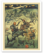 The Extraordinary Adventure of Saturnio Farandola - c. 1913 - Fine Art Prints & Posters