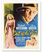 Out of The Past - Starring Robert Mitchum & Jane Greer - c. 1947 - Fine Art Prints & Posters