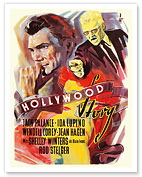 Hollywood Story - The Big Knife - Starring Jack Palance & Ida Lupino - c. 1955 - Fine Art Prints & Posters