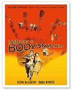 Invasion of the Body Snatchers - Starring Kevin McCarthy & Dana Wynter - c. 1956 - Fine Art Prints & Posters