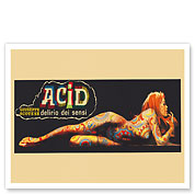 Acid Delirium of the Senses (Delirio Dei Sensi) - Directed by Giuseppe Maria Scotese - c. 1968 - Fine Art Prints & Posters