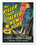 The Killer That Stalked New York - Starring Evelyn Keyes - c. 1950 - Fine Art Prints & Posters