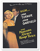 The Postman Always Rings Twice - Starring Lana Turner & John Garfield - c. 1946 - Fine Art Prints & Posters