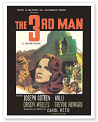 The Third Man - Starring Joseph Cotten & Orson Welles - Directed by Carol Reed - c. 1949 - Fine Art Prints & Posters