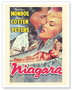 Niagara - Starring Marilyn Monroe & Joseph Cotten - c. 1953 - Fine Art Prints & Posters