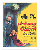 Johnny O’Clock - Starring Dick Powell and Evelyn Keyes - c. 1946 - Fine Art Prints & Posters