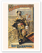 Herrmann the Great - Leon Herrmann - c. 1897 - Fine Art Prints & Posters