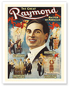 The Great Raymond - Master of Miracles - c. 1920 - Fine Art Prints & Posters