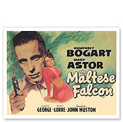 The Maltese Falcon - Starring Humphrey Bogart Directed by John Huston - c. 1941 - Fine Art Prints & Posters