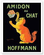 Hoffmann Starch (Amidon Au Chat) - Playful Cat - c. 1903 - Fine Art Prints & Posters