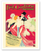 Parisian Couture Ball (Bal de la Couture Parisienne) - c. 1925 - Fine Art Prints & Posters