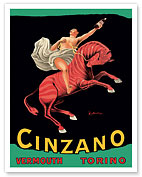 Cinzano Vermouth - Torino Italy - c. 1910 - Fine Art Prints & Posters