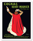 Cognac Henry Mounier - Fine French Cognac - c. 1905 - Fine Art Prints & Posters