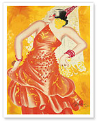 Conchita Supervía in Frasquita - Spanish Mezzo-Soprano Singer - c. 1932 - Fine Art Prints & Posters