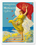Exposition De Monaco 1920 - French Riviera - Fine Art Prints & Posters