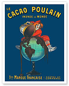 Le Cacao Poulain - Poulain Chocolate Brand - c. 1911 - Fine Art Prints & Posters