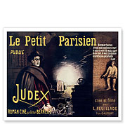 Le Petit Parisien publishes Judex - Serialized Crime Novel and Film - c. 1916 - Fine Art Prints & Posters