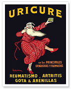 Uricure Pills - For Rheumatism Arthritis Gout - c. 1910 - Fine Art Prints & Posters