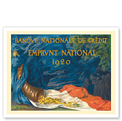 Emprunt National Bond Drive of 1920 - Banque Nationale de Crédit - Fine Art Prints & Posters