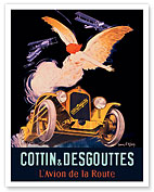 Cottin & Desgouttes Automobiles - The Airplane of the Roads (L’Avion de la Route) - c. 1926 - Fine Art Prints & Posters