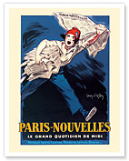 Paris News (Nouvelles) - The Great Midday Daily - c. 1931 - Fine Art Prints & Posters