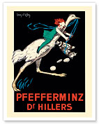 Dr Hillers Peppermints (Pfefferminz) - c. 1927 - Fine Art Prints & Posters