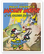 Ye Olden Days - Starring Mickey Mouse Minnie Mouse - c. 1933 - Fine Art Prints & Posters