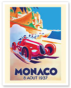 1937 Monaco Grand Prix - Fine Art Prints & Posters