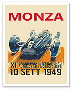 1949 Monza Grand Prix - Fine Art Prints & Posters