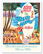 Blue Hawaii - Join Elvis Presley in a Paradise of Song - Fine Art Prints & Posters