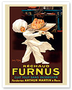 Réchaud Furnus Stoves - Cook Everything Without Drying Out - c. 1926 - Fine Art Prints & Posters