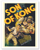 Son of Kong - Starring Robert Armstrong & Helen Mack - c. 1933 - Fine Art Prints & Posters