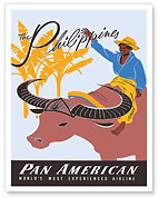 The Philippines - Pan American World Airlines - c. 1950 - Fine Art Prints & Posters