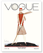 Fashion Magazine - July 20 1929 - Autum Forecast Tee Time - Fine Art Prints & Posters
