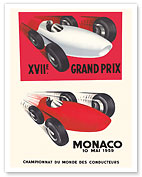 1959 Monaco Grand Prix - Fine Art Prints & Posters
