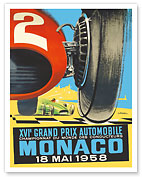 1958 Monaco Grand Prix - Fine Art Prints & Posters