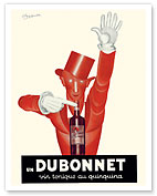 Dubonnet - Quinquina Tonic Aperitif Wine - c. 1932 - Fine Art Prints & Posters