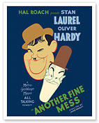 Another Fine Mess - Starring Laurel & Hardy - c. 1930 - Fine Art Prints & Posters
