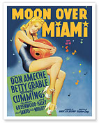 Moon Over Miami - Starring Betty Grable - c. 1941 - Fine Art Prints & Posters