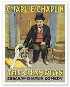 The Champion - Starring Charlie Chaplin - c. 1915 - Fine Art Prints & Posters