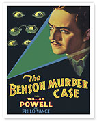 The Benson Murder Case - Starring William Powell as Philo Vance - c. 1930 - Fine Art Prints & Posters