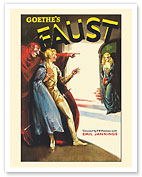 Goethe’s Faust - Starring Gosta Ekman, Emil Jannings - c. 1926 - Fine Art Prints & Posters