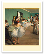 The Dance Class - c. 1874 - Fine Art Prints & Posters