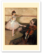 The Dance Lesson - c. 1874 - Fine Art Prints & Posters